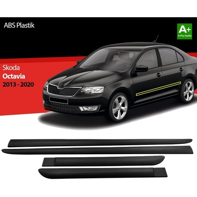 Plastové bočné ochranné lišty Škoda Octavia III 2013-2020