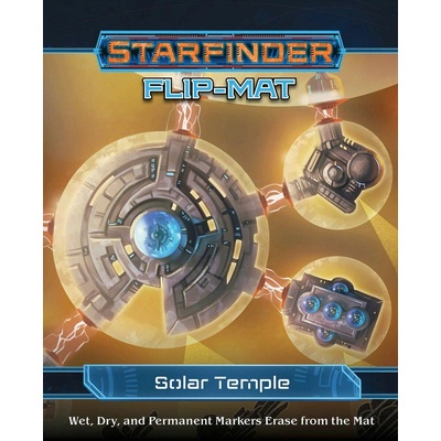 Paizo Publishing Starfinder Flip-Mat: Solar Temple
