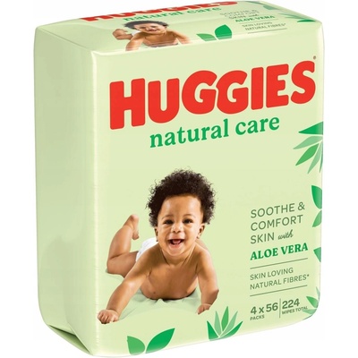 Huggies Natural Care Aloe vera 56 ks