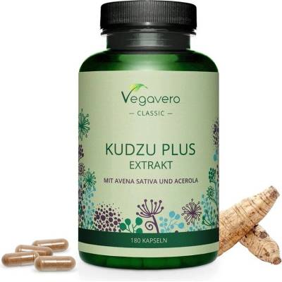 Vegavero Кудзу плюс Овес и Ацерола 180 капсули | Vegavero (VV-VITA-216)