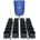 AutoPot easy2grow 24, 8.5L Саксии, 225L Резервоар