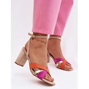 Step in style Дамски сандали с ток модел 226337 Step in style