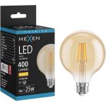 Mexen Vintis LED филаментна крушка E27, G95, 4W, Топла - 2700K, 400 lm, кехлибар - L157-E27-0427-50 (L157-E27-0427-50)