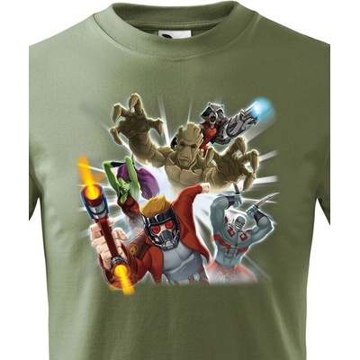 Dětské tričko Marvel postavy Military Velikost Canvas Bezvatriko.cz 2339