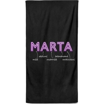 Impar osuška 140 x 70 cm neon marta