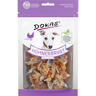 Dokas Rybičky obalené kuřecím masem 70 g