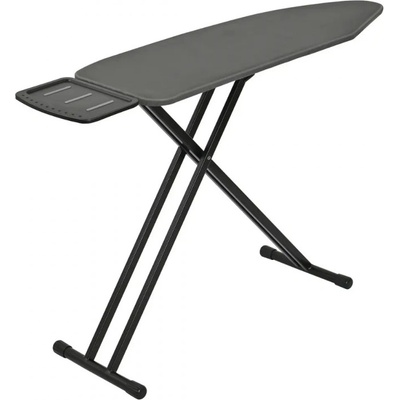 Kinghoff Маса за гладене Kinghoff KH 1940, 122x38 см, 7 позиции за регулиране, Поставка за парогенератор, Тъмносив (KH 1940)
