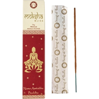 Premium Masala Vonné tyčinky Moksha Bliss 15 ks – Zboží Dáma