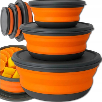 Ruhhy 20781 skládací silikonové misky 3 ks – Zboží Dáma