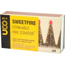 Podpaľovač UCO SweetFire Match Point 20 ks