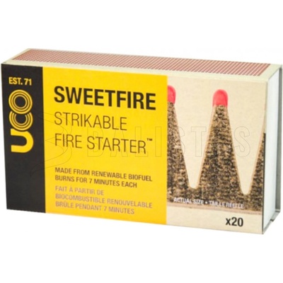 Podpaľovač UCO SweetFire Match Point 20 ks