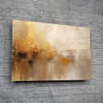Art gift Стъклено АРТ пано - Златисти Отражения