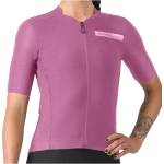 Castelli Дамска фланелка с къс ръкав за колоездене Castelli Women's Premio Evo Jersey Cycling jersey - Deep Purple (156-2383-0112)