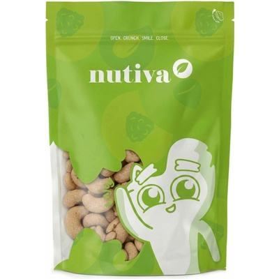 NUTIVA Kešu solené s údenou príchuťou 500 g
