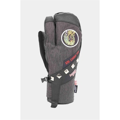 686 rukavice Hawkeye Trigger mitt Iron Maiden Black Denim