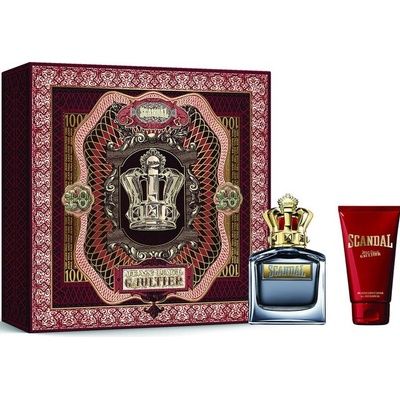 Jean Paul Gaultier Scandal Pour Homme EDT 100 ml + sprchový gél 75 ml pre mužov