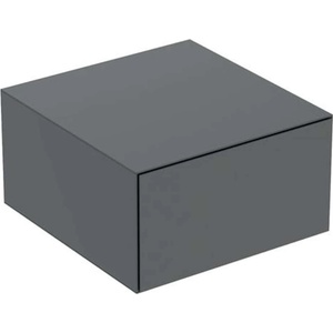 Geberit ONE - Страничен шкаф 45x25x47 см, 1 чекмедже, лава 505.078. 00.3 (505.078.00.3)