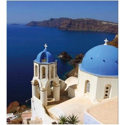 DIMEX MS-3-0199 vliesová fototapeta na zeď Santorini, rozmery 225 x 250 cm