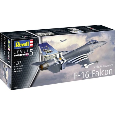 Revell Lockheed Martin F-16 Fighting Falcon 50th Anniversary 1:32