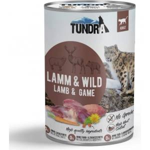 TUNDRA grain free - консерва за котки с агне и дивеч, БЕЗ ЗЪРНО, 400 гр, Германия - 712ve
