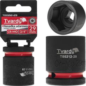 Tvardy Ударна вложка 3/4" 6-стен 29mm CR-MO 82130 (T00212-29)