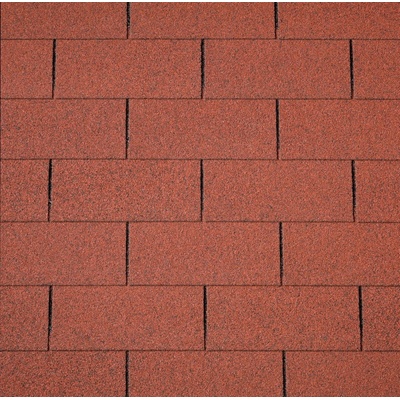 Onduline Bardoline Classic obdélník 3T červený mix 2 m²
