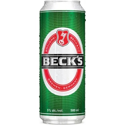 Beck's Бира Becks кен 500мл
