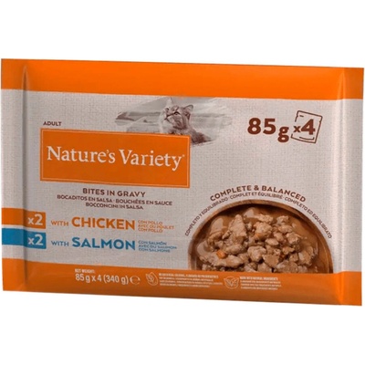 Nature's Variety Original adult cat s kuřecím a lososem 4 x 85 g
