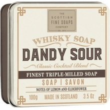 Scottish Fine Soaps mýdlo v plechu Whisky Dandy Sour 100 g