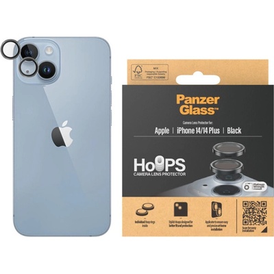 Panzer Стъклен протектор за камера PanzerGlass - Hoops, iPhone 14/14 Plus, черен (5711724011405)