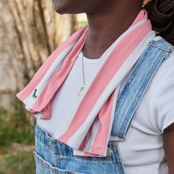 Dock & Bay: Освежаваща кърпа за тренировки Malibu Pink - 69х33см (5060668838174)