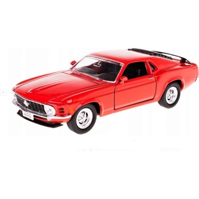 Welly Ford Mustang 1970 Boss 302červený 1:34-39