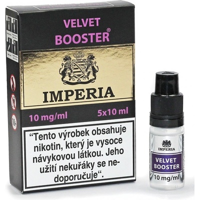 Velvet Booster IMPERIA PG20/VG80 - 10mg - 5x10ml