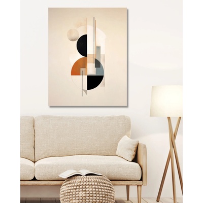 ZUTY Obrazy na stenu - Abstraktné 6 Rámovanie: vypnuté plátno na rám, Rozmer: 80x100 cm