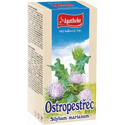 Apotheke Ostropestřec mariánský čaj 20 x 1,5 g
