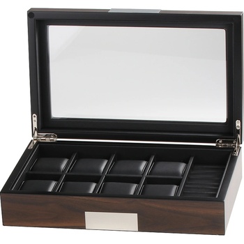 Rothenschild watch box RS-2381-10W for 8 watches + cufflinks (watch box RS-2381-10W for 8 watches + cufflinks)