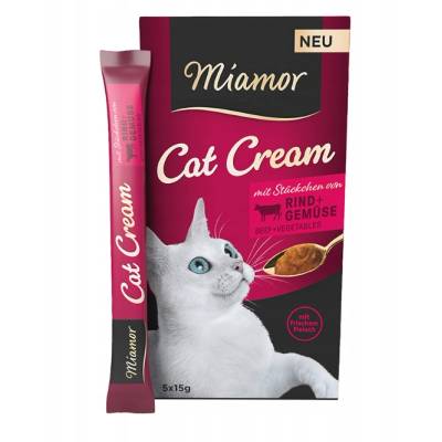 Miamor Паста от говеждо месо и зеленчуци 5x15g