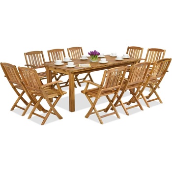 Garden Point Дървени градински мебели Jakarta/Delhi 10 Garden Point (GAP352_5xGAP147)