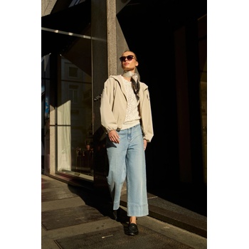 Moodo Дънки с широки крачоли светлосини Moodo Moodo | Sin | ЖЕНИ | XXL