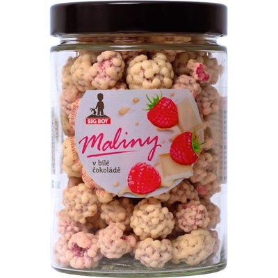 BIG BOY Maliny v bílé čokoládě 160 g – Zboží Mobilmania