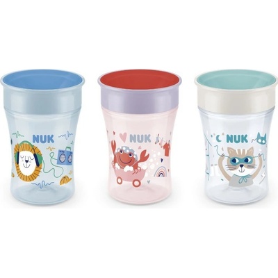 NUK hrnek Magic Cup s víčkem 230 ml