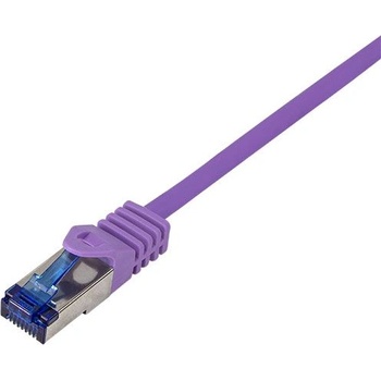 Image 1 of LogiLink Patch cable S/FTP Cat. 6a 7.5m, Purple, Flex, C6A089S (C6A089S)