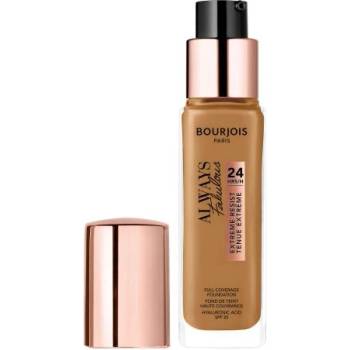 BOURJOIS Paris Always Fabulous 24H SPF20 дълготраен фон дьо тен за фантастичен външен вид 30 ml нюанс 520 Caramel