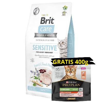 Brit Care Cat Grain-Free Sensitive Insect Food Allergy Management 7 kg