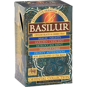 BASILUR Orient Assorted 25 gastro sáčkov