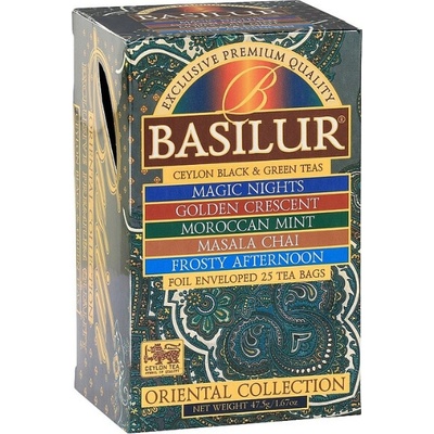 BASILUR Orient Assorted 25 gastro sáčkov