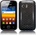 Samsung Galaxy Y S5360 Силиконов Калъф Черен TPU + Протектор