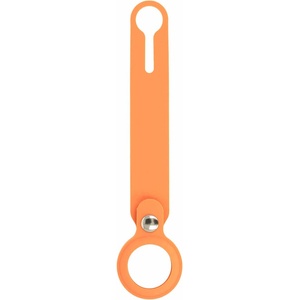 JC Силиконова каишка за Apple AirTag - JC AirTag Silicone Loop (оранжев)
