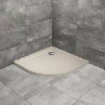 Radaway Doros A Stone полукръгло душ корито 90x90 см кашмир акрил (SDRA9090-01-84S)