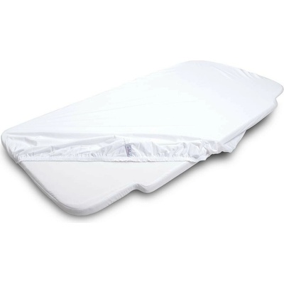 BabyMatex Ochranné prostěradlo s gumou Bamboo 58x110x8 Bílé